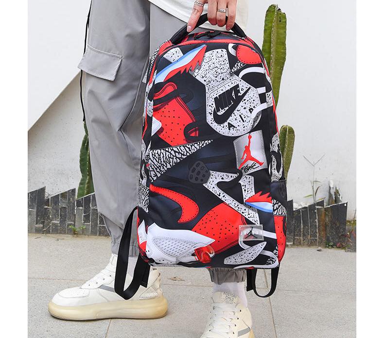Trend Graffiti Laptop AJ backpack π
