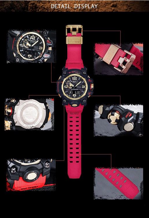 LEE&NASA | G-S#### | MudMaster | Analog-Digital | Watch
