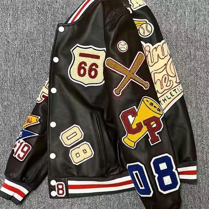 LEE & NASA |Fur Blended Fabrics | Embroidery 🧵 | Faux Leather | Patches | Jacket