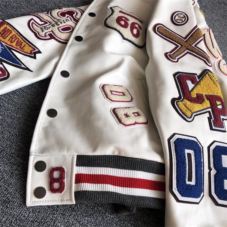 LEE & NASA |Fur Blended Fabrics | Embroidery 🧵 | Faux Leather | Patches | Jacket